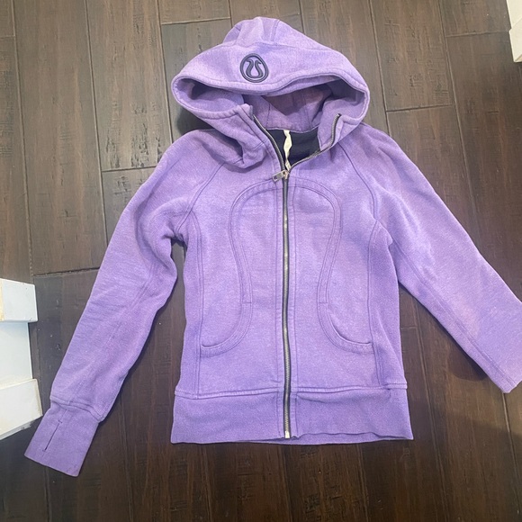 Limited edition lavender lululemon scuba hoodie